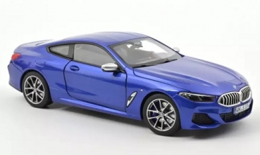 183286 BMW M850i 2019 Blue metallic	1:18